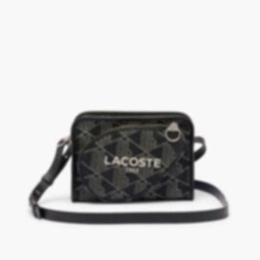 Heritage Shoulder Bag - MONO JACQUARD DENIM NOIR