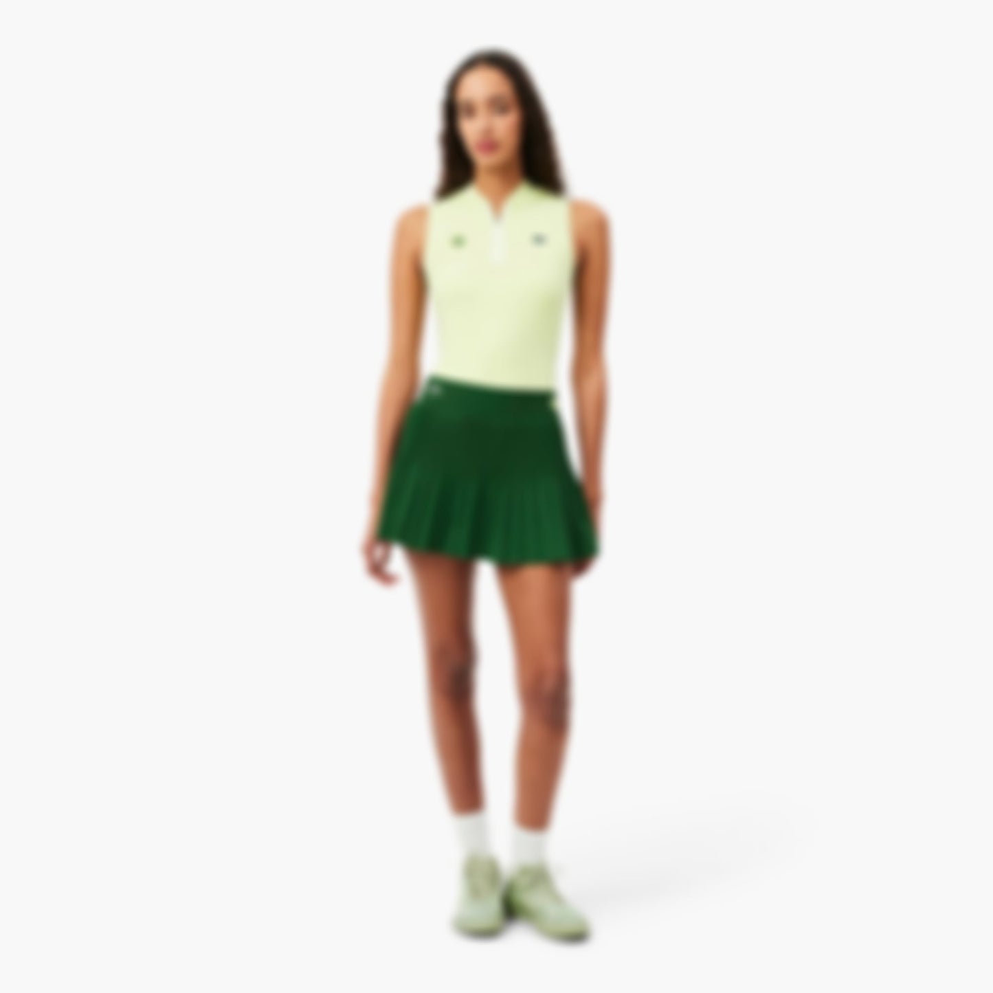 Roland-Garros Edition Pleated Tennis Skirt - Vert