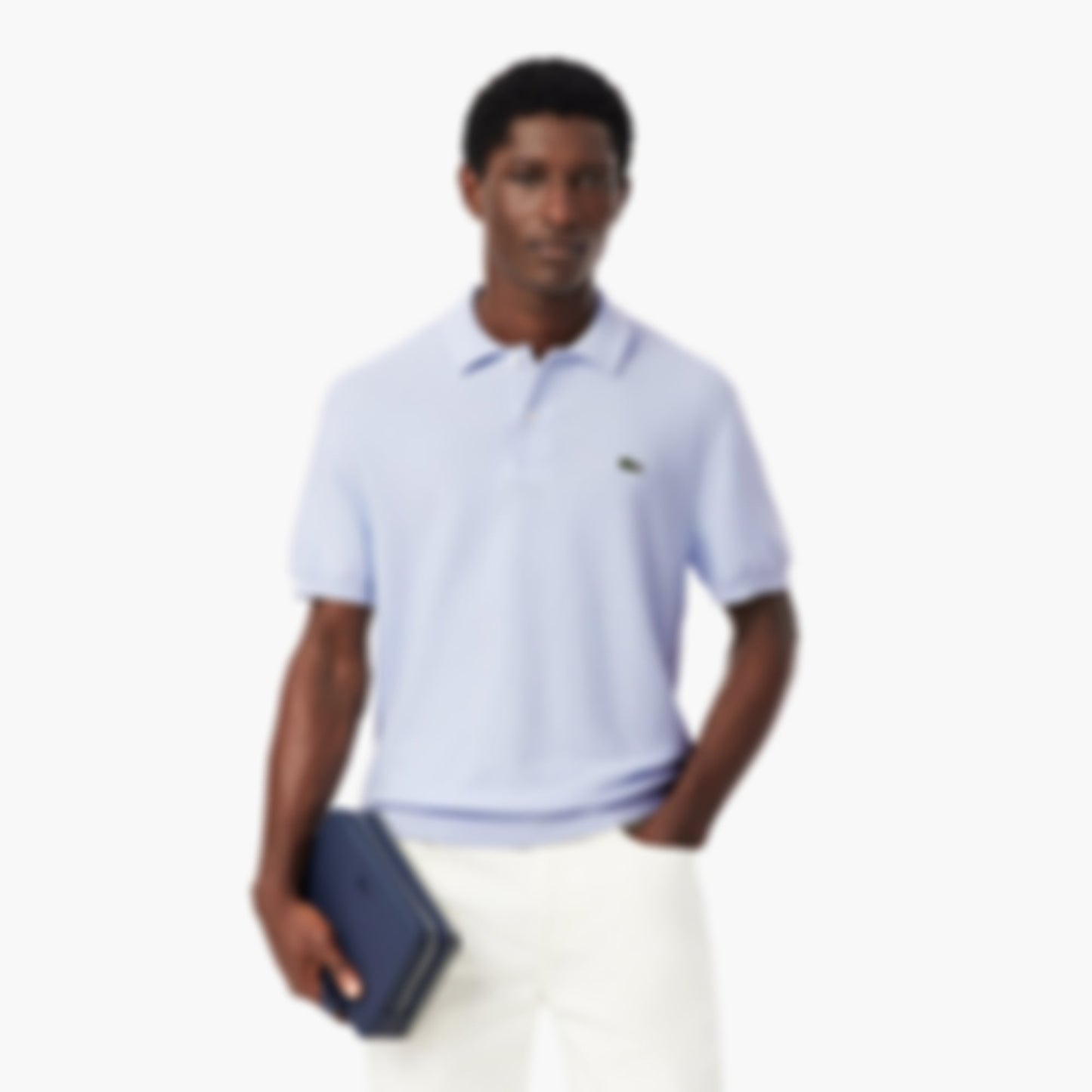Classic Fit Knitted Polo - Phoenix blue