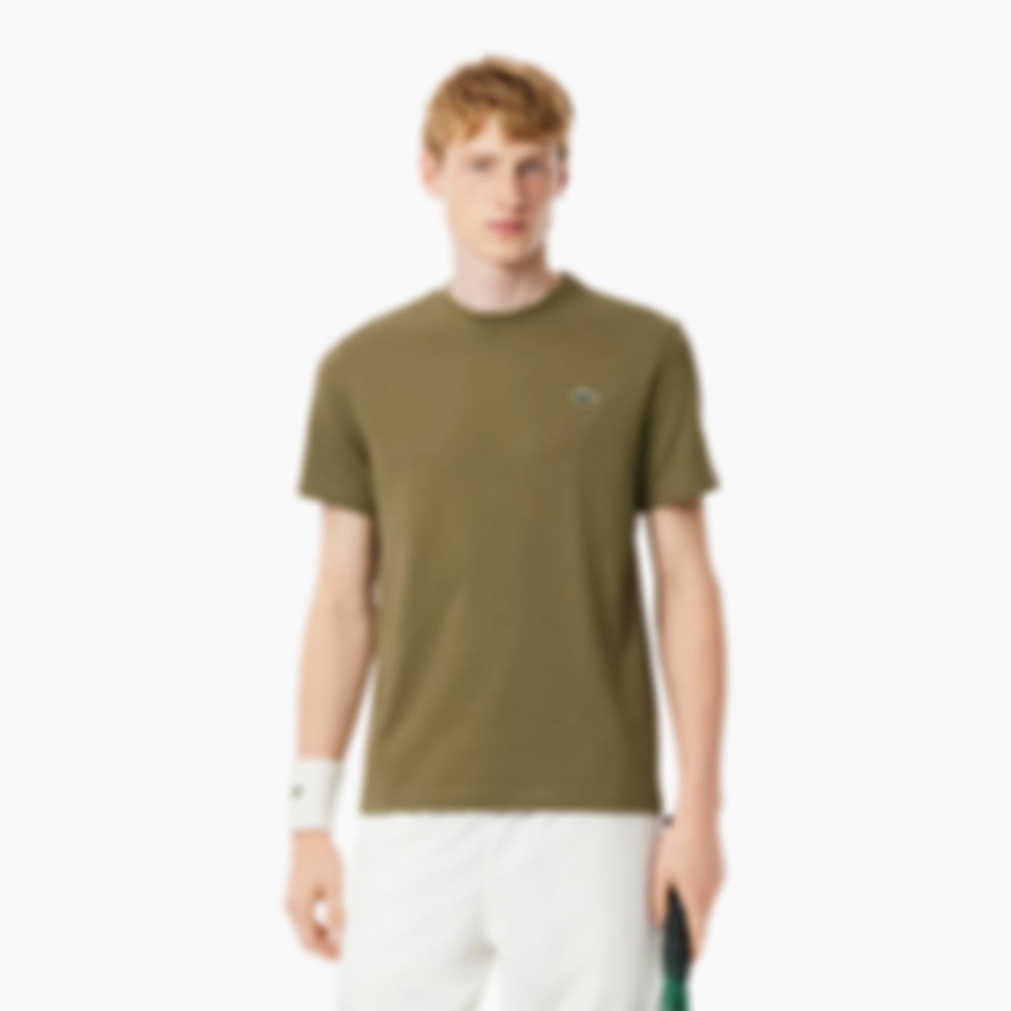 Men's Sport Printed Ultra Dry T-Shirt - Khaki Green