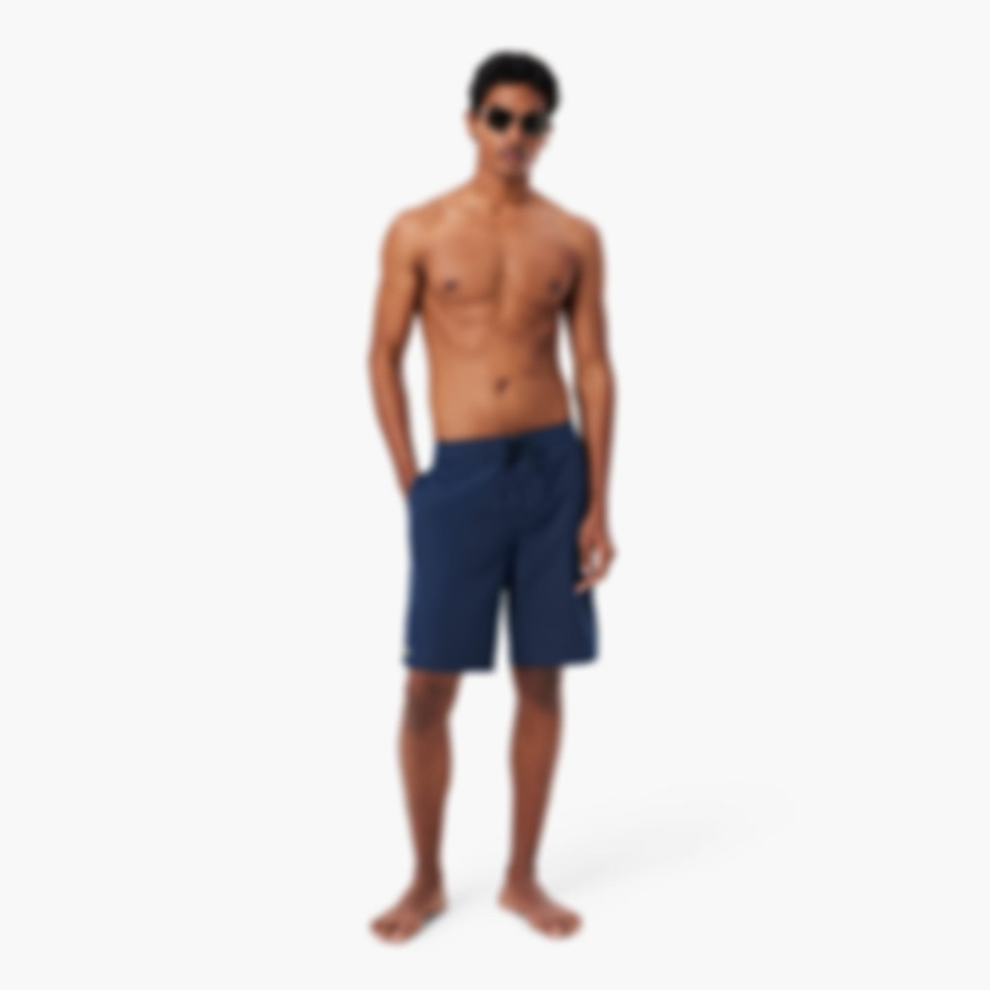 Long Surfer Swim Trunks - Navy Blue