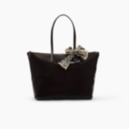 Large L.12.12 Concept Tote - Dark Brown
