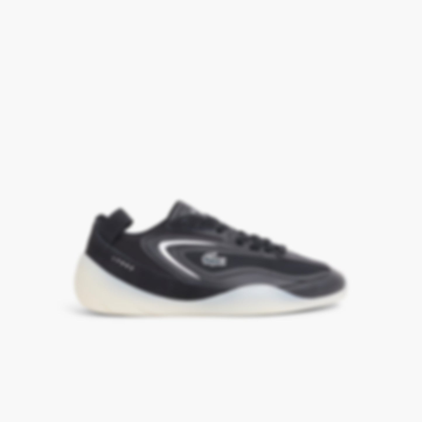 Women's Side Low Sneakers - BLACK/OFFWHITE