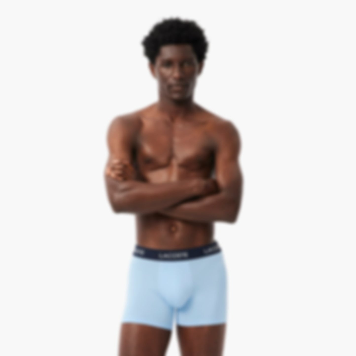 Men's 3-Pack Microfiber Trunks - Navy Blue / Blue