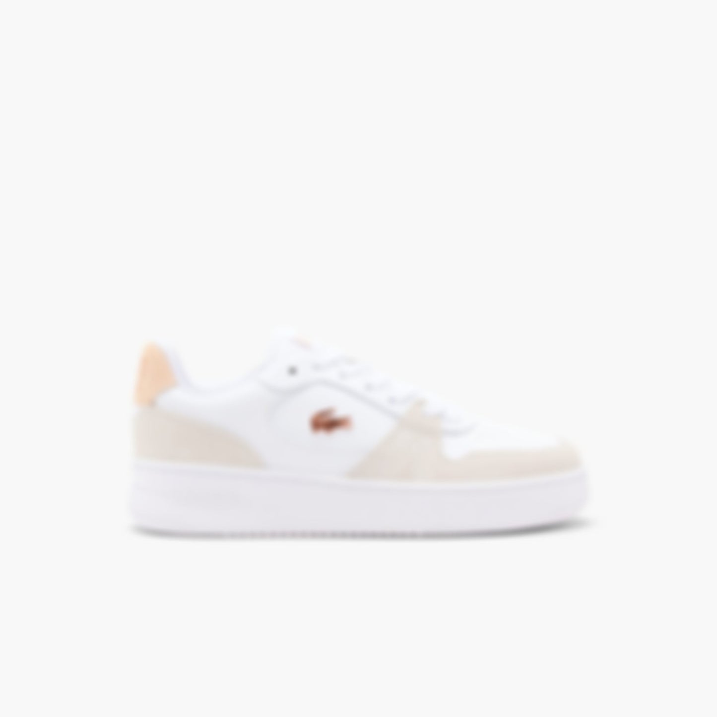 Women's L001 Set Suede Sneakers - WHT/LT PINK