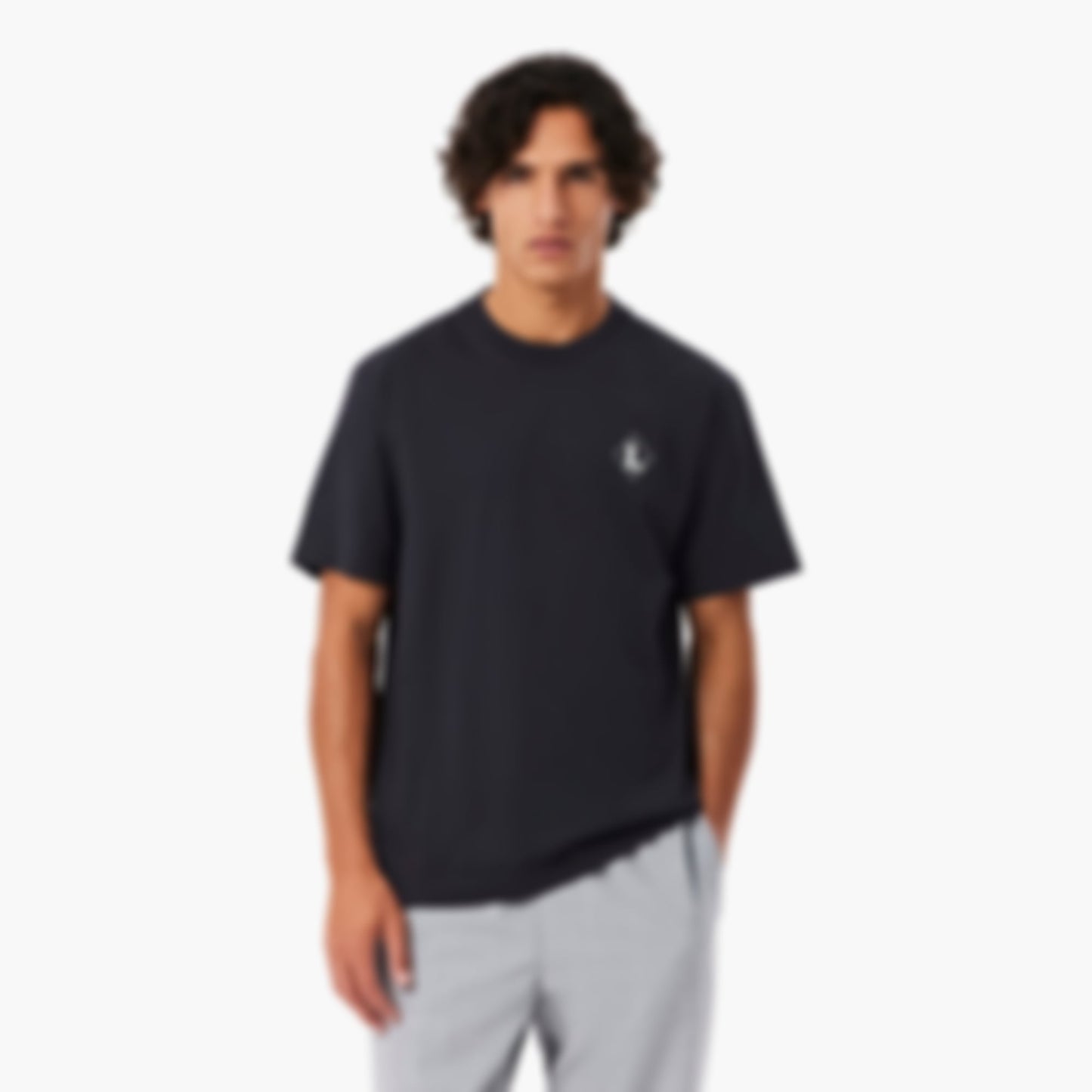 Made In France Badge Accent T-Shirt - Black