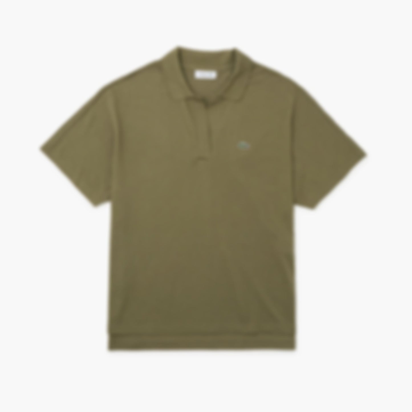Women's Relaxed Fit Piqué Polo - Khaki Green