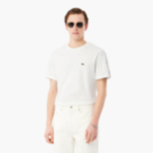 Branded Stripe Band T-Shirt - White
