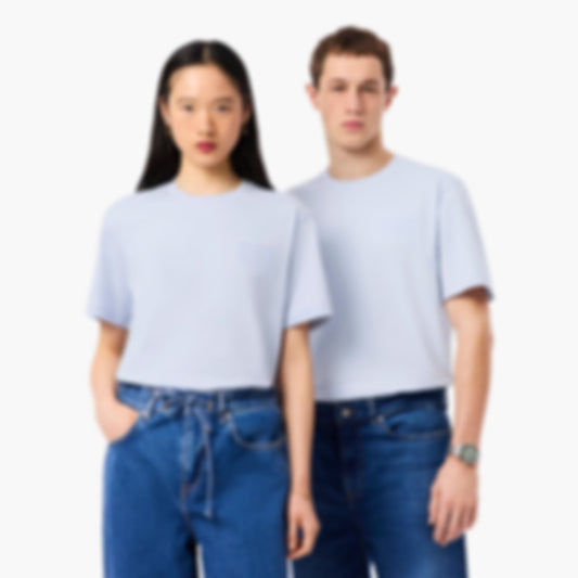 Embossed Branding Jersey T-Shirt - Phoenix blue