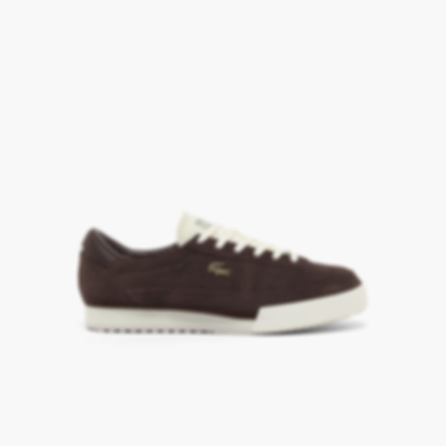 Men's Aura Suede Sneakers - DK BRW/OFF WHT