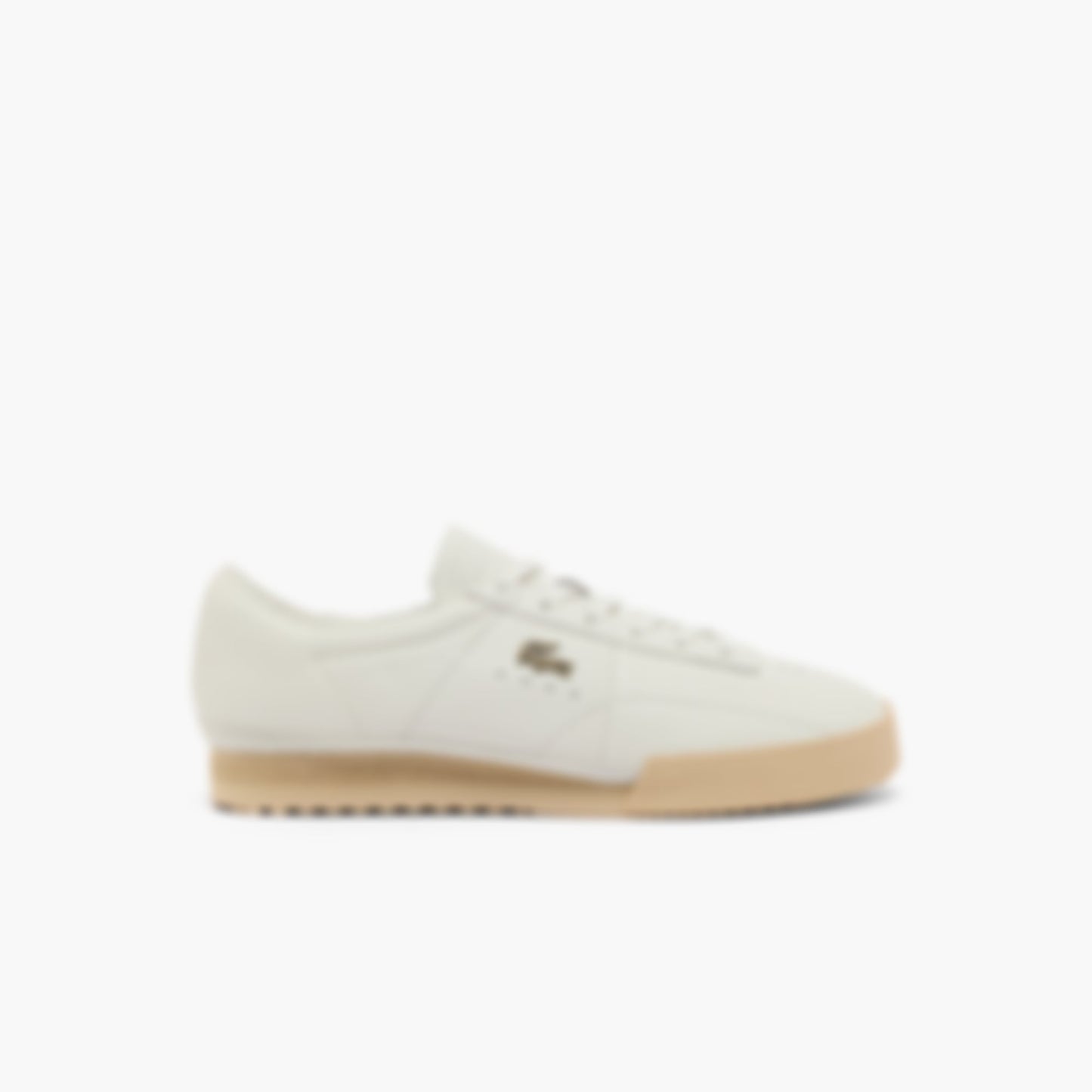 Men's Aura Leather Sneakers - OFF WHT/LT BRW