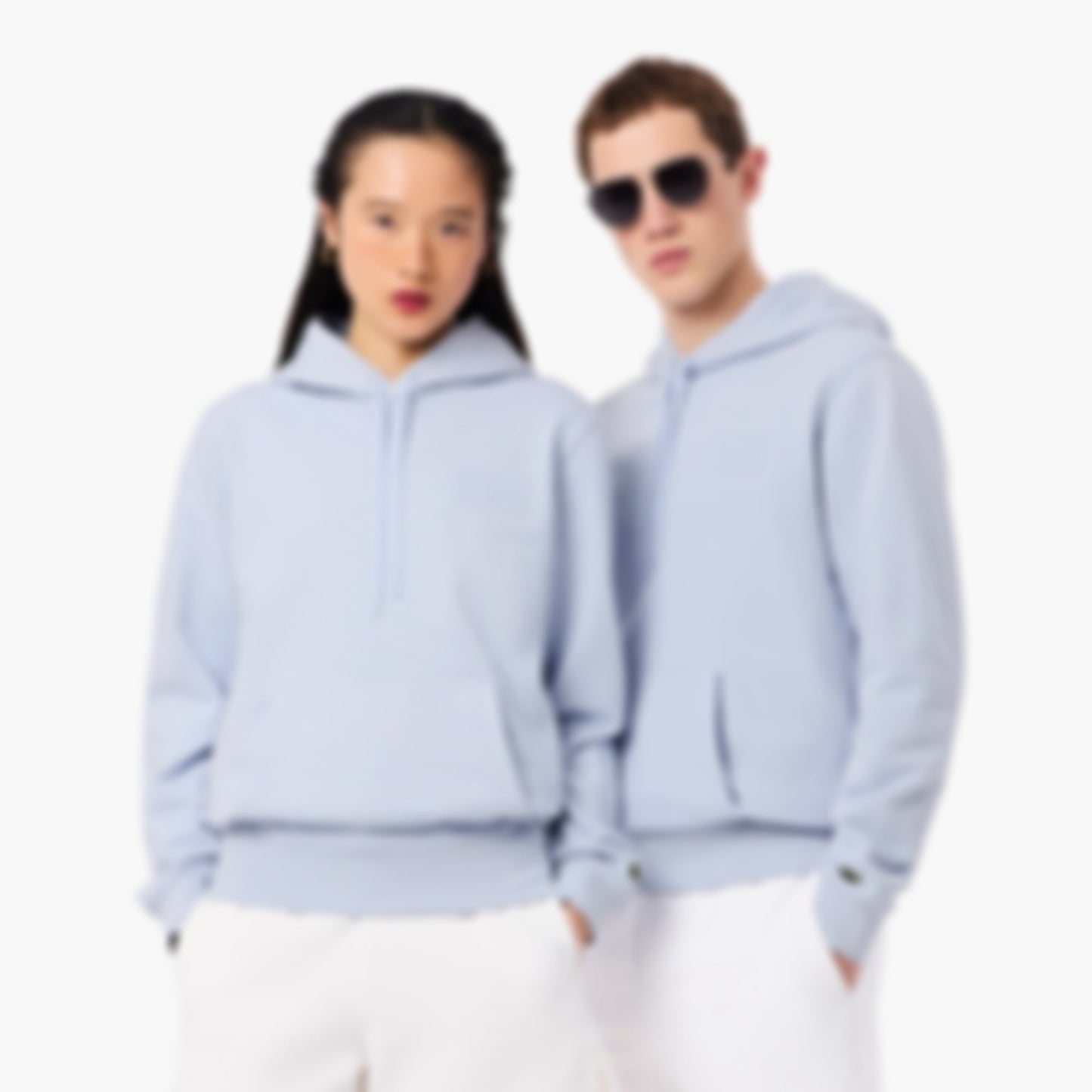 Embossed Branding Hoodie - Phoenix blue