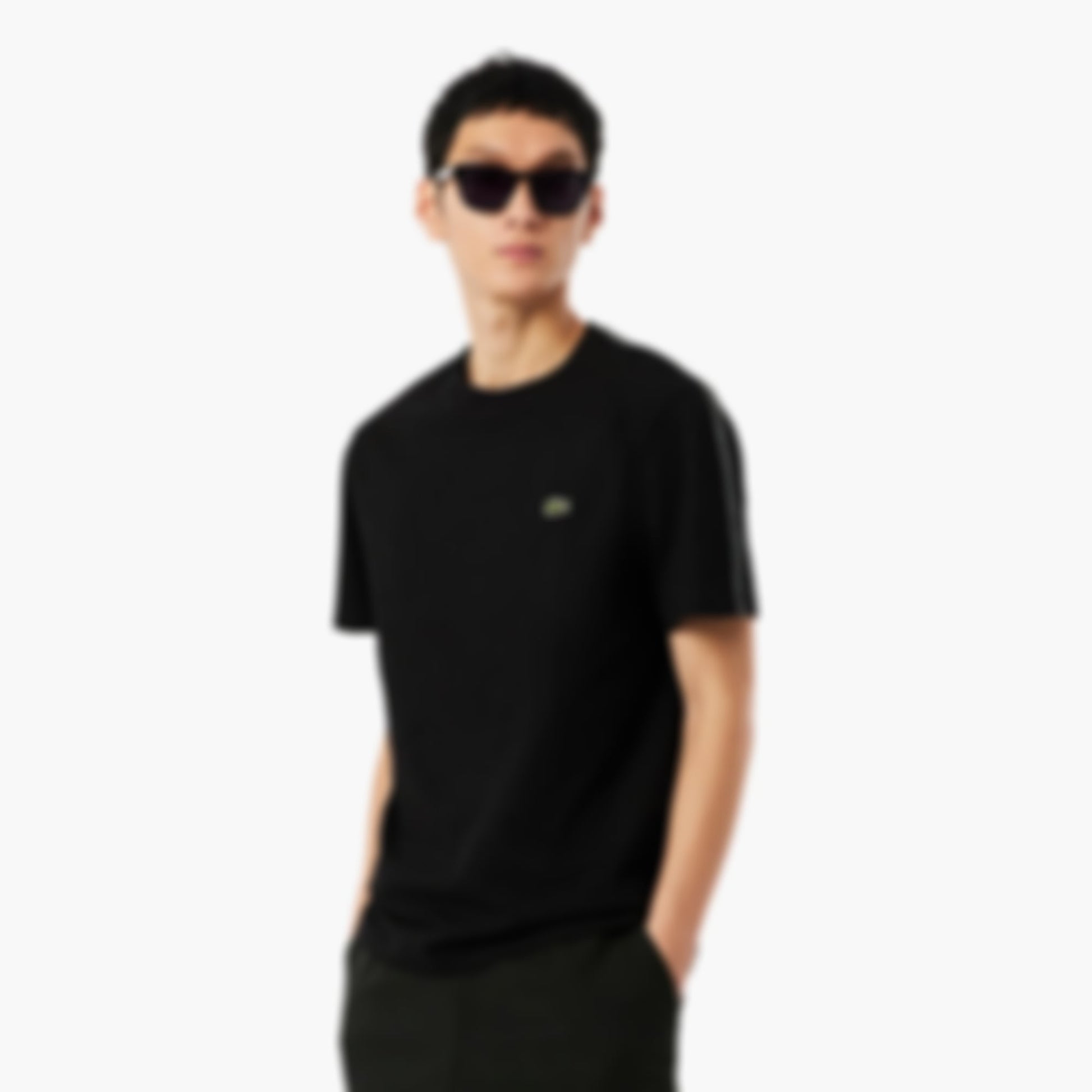 Branded Stripe Band T-Shirt - Black