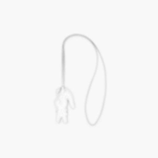 Crocodile Key Ring - SHINY SILVER