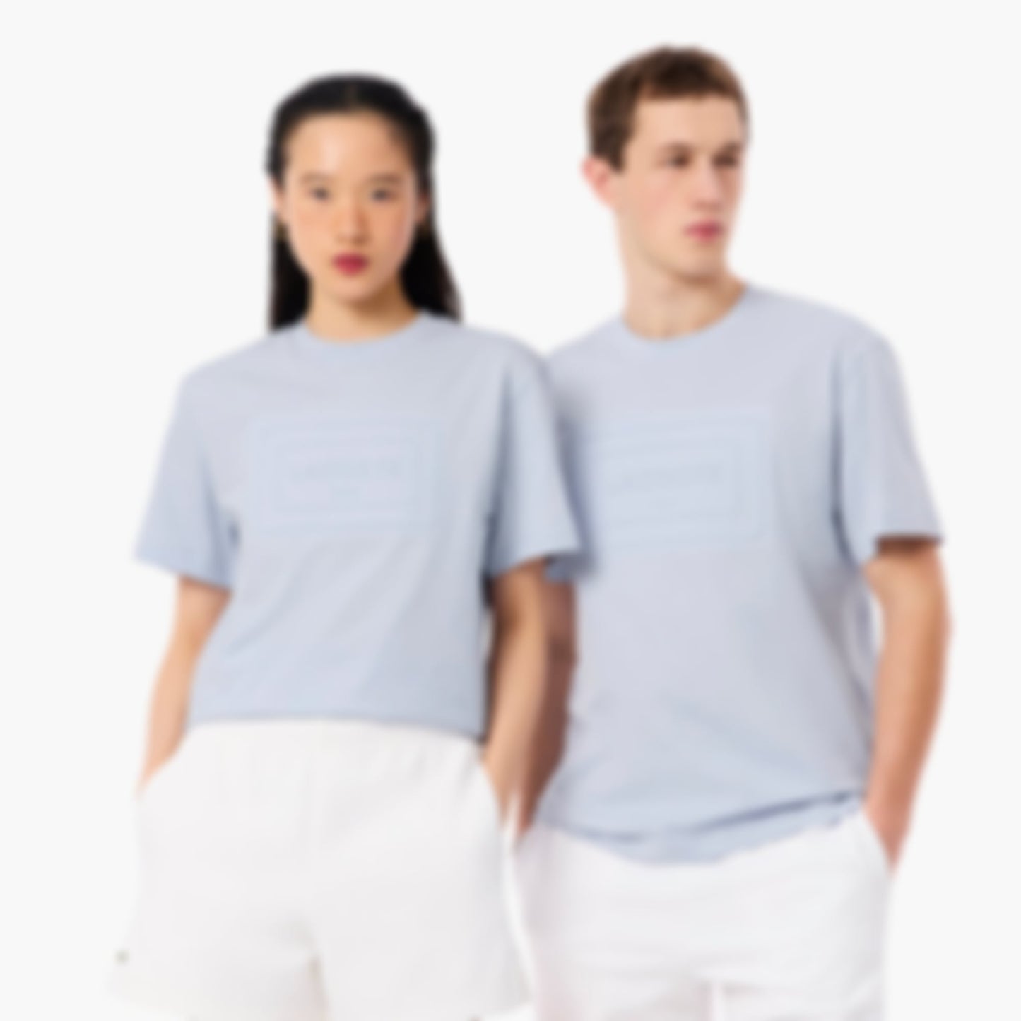 Embroidered Cotton T-Shirt - Phoenix blue